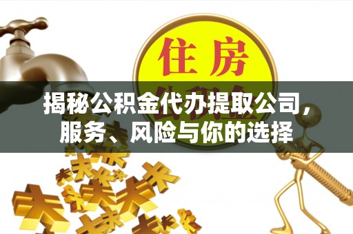 科尔沁揭秘公积金代办提取公司，服务、风险与你的选择