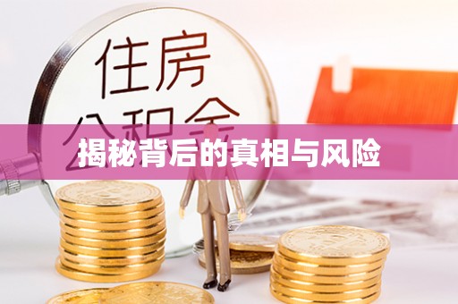 科尔沁揭秘背后的真相与风险
