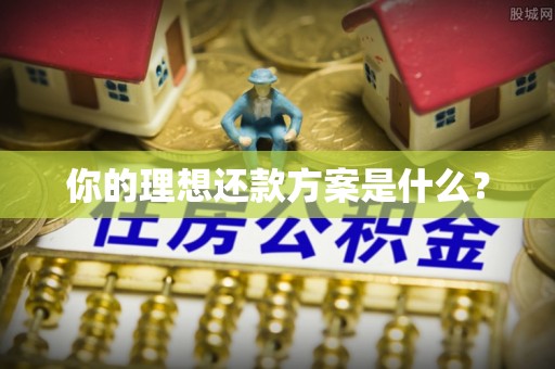 科尔沁你的理想还款方案是什么？